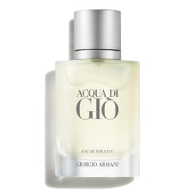 Armani Beauty front bottle view showing clean design and fresh presentation