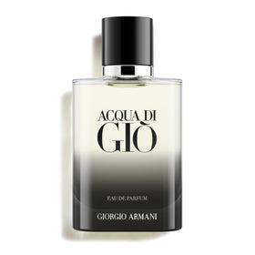 Armani Beauty front bottle showing sleek design and fresh appeal