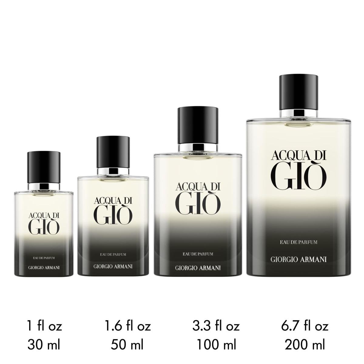 Armani Beauty spray in use on wrist illustrating easy application
