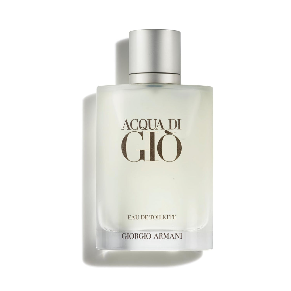 Armani Beauty bottle front view showing elegant design and easy application benefit