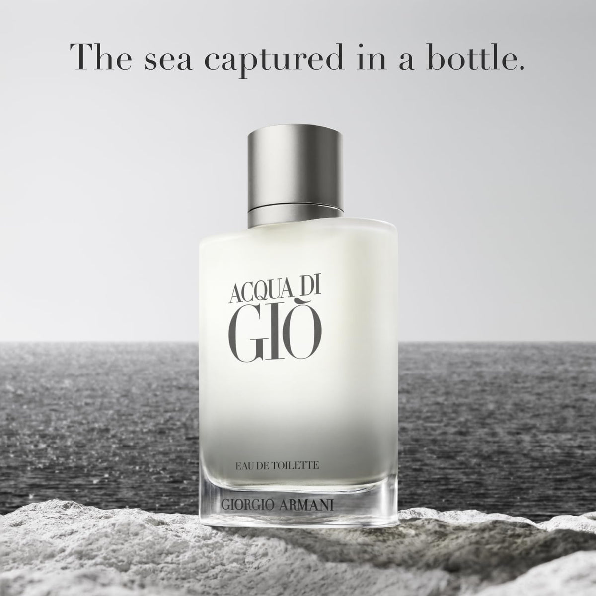 Armani Beauty mist spray action demonstrating even coverage and freshness benefit