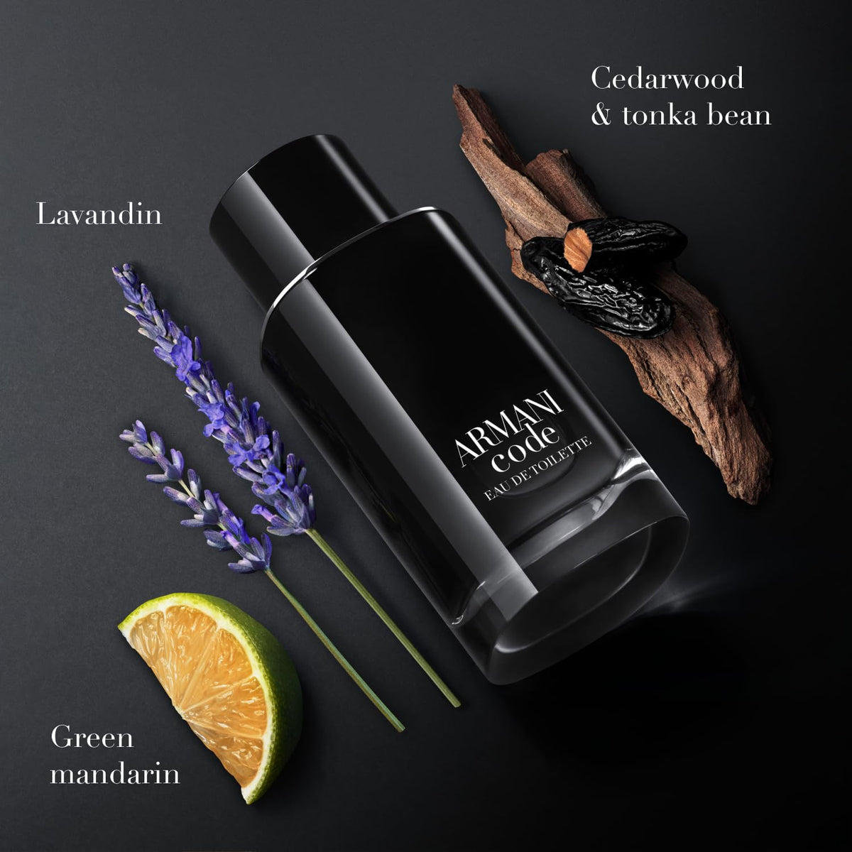 Armani Beauty Code bottle cap and neck detail highlighting craftsmanship