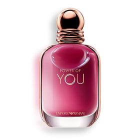 Armani Beauty bottle front showing ruby tone and elegant pink-gold accents for display
