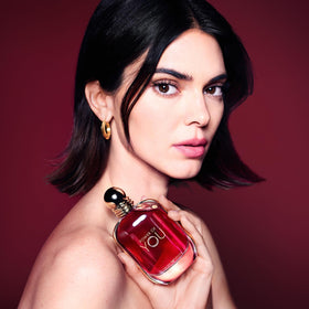 Armani Beauty illustrated notes with passion fruit frangipani and vanilla clarity
