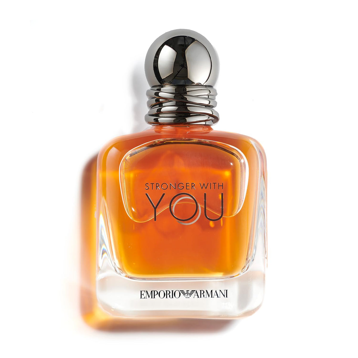 Armani Beauty front bottle view showing elegant lines and appeal