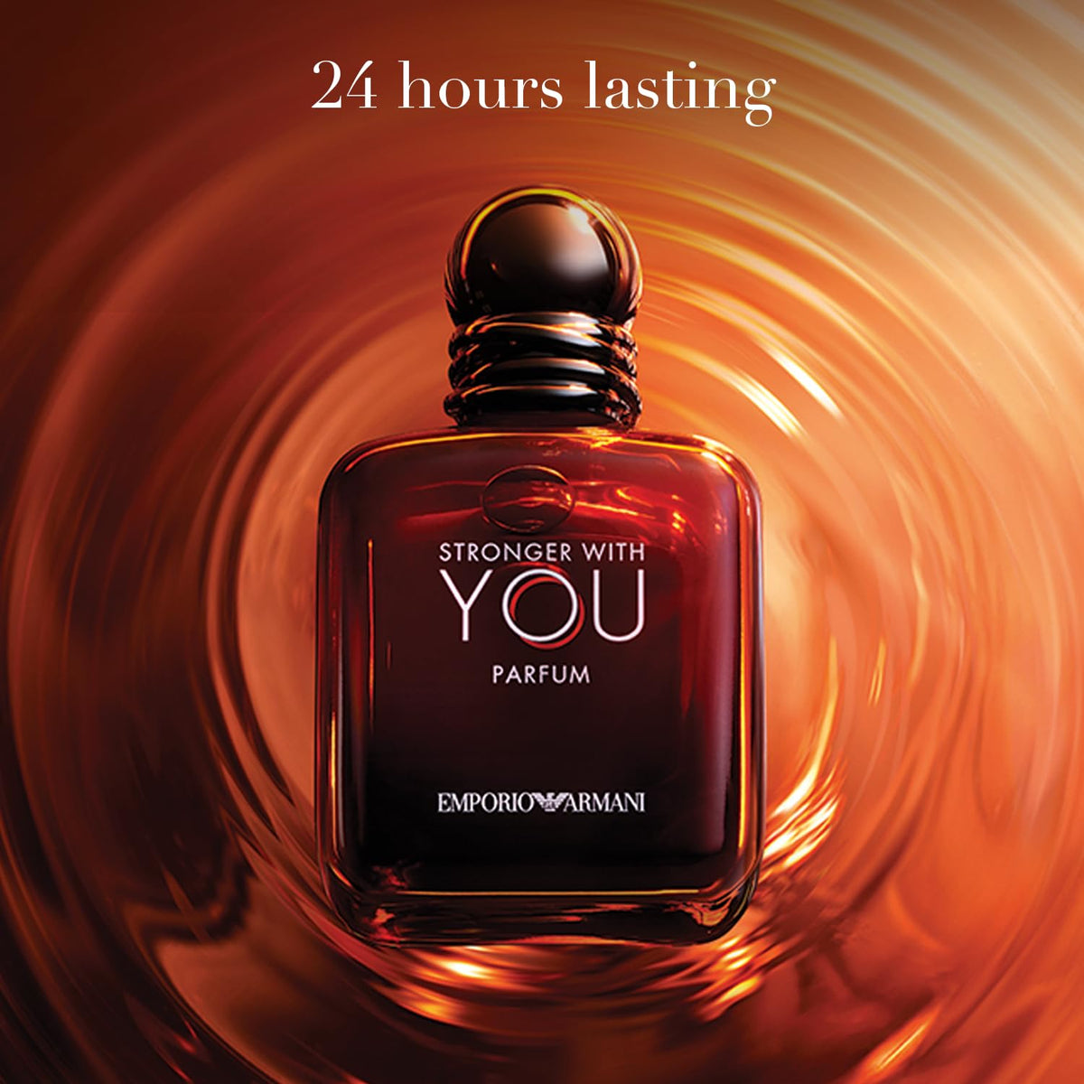 Armani Beauty applying parfum to wrist for targeted, long-lasting scent