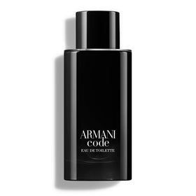 Armani Beauty Armani Code front bottle displaying elegant silhouette and refined design