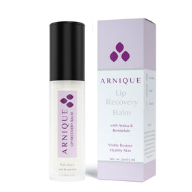 Arnique on bathroom counter beside towel showing routine-friendly benefit
