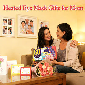 AROIC single steam eye mask close-up highlighting soft edges and ergonomic shape