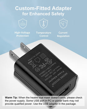 Aroma Season mask held in hand showing compact size and easy travel convenience