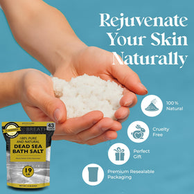 Aromasong resealable zipper detail preserving salt dryness and long-term freshness