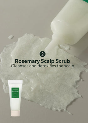 AROMATICA root enhancer spray in hand demonstrating easy refresh and lightness