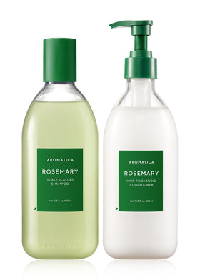 AROMATICA recyclable materials and box highlighting sustainable packaging benefit