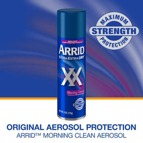 Arrid can in hand showing size and portability advantage