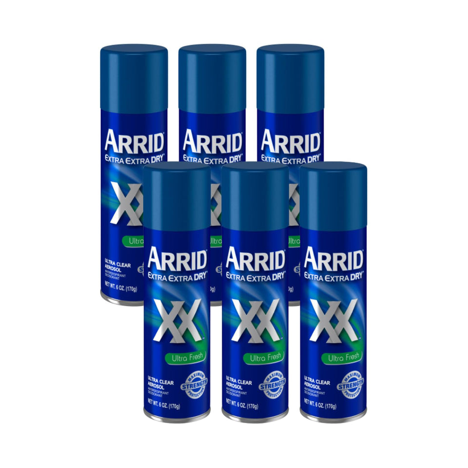 Arrid front can showing branding and fresh scent benefit