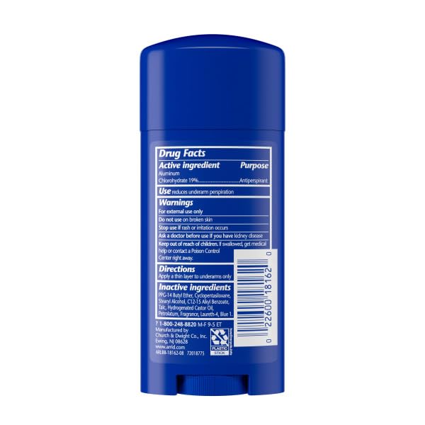 Arrid demonstrating application underarm to show quick, dry coverage