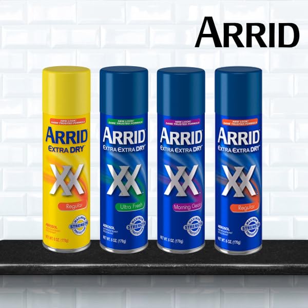 Arrid cans in travel bag ready for on-the-go freshness and reliability