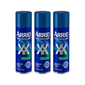 Arrid front packaging showing brand and fresh protection benefit