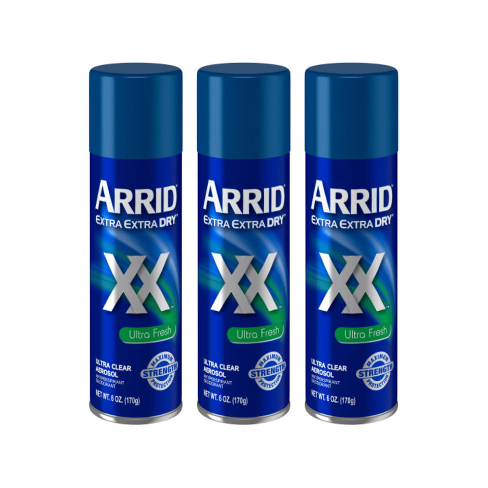 Arrid front packaging showing brand and fresh protection benefit