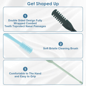 Arskivrov trimmer next to ruler showing compact size for travel convenience