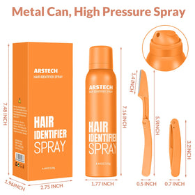 arstech close-up of spray nozzle and label, control and even mist benefit