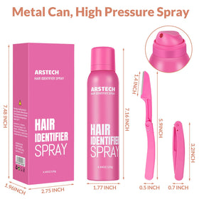 arstech razors folded and open displaying compact travel convenience and safe storage
