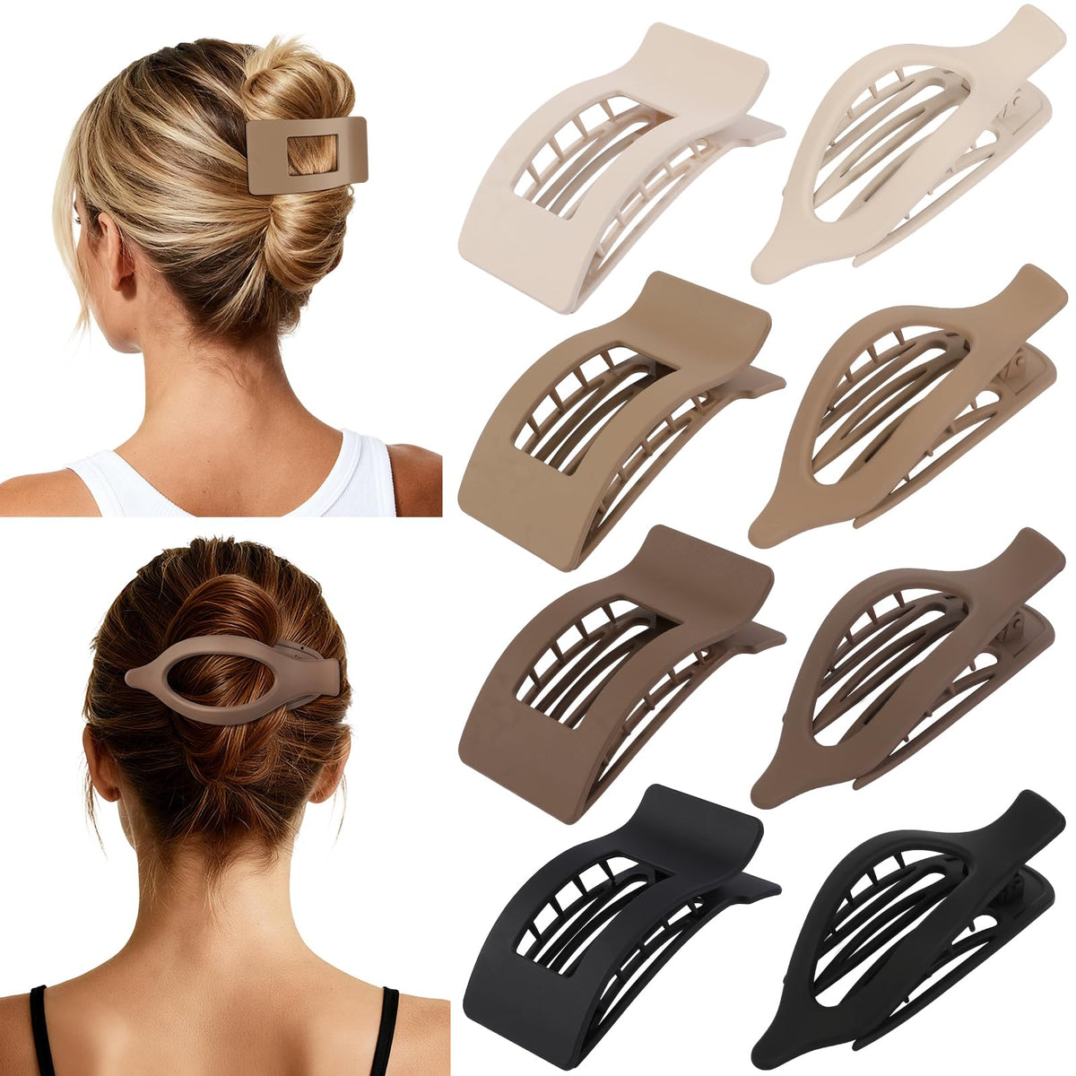 Artchita front packaging showing eight brown matte clips, ideal for gifting