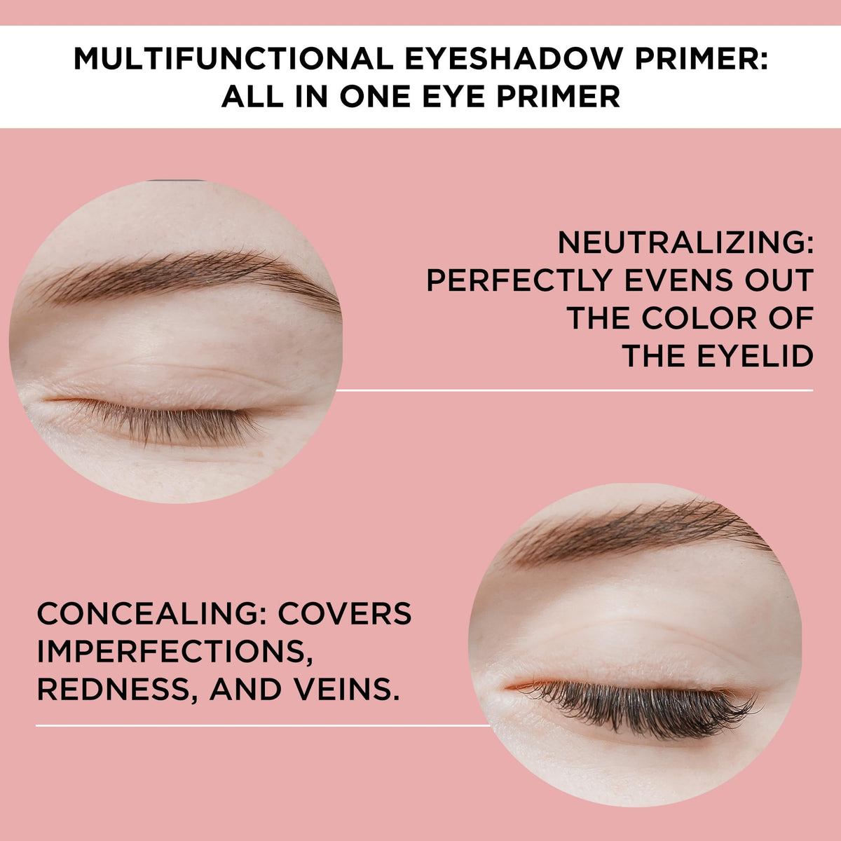 ARTDECO primer being applied with concealer brush for precise coverage and even base