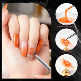 Artdone dotting tools lined up illustrating multiple tip sizes for consistent dots