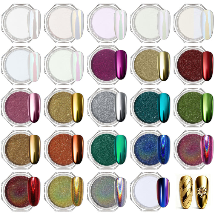 Artdone front packaging showing 24 jars and variety for salon-ready options