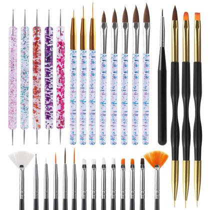 Artdone front packaging showing full 31-piece kit and contents for convenient storage