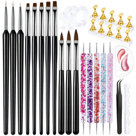 Artdone front packaging showing full nail art kit and organized contents for easy setup