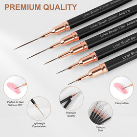 Artdone metal handles and copper ferrules detail showing secure, wobble-free grip