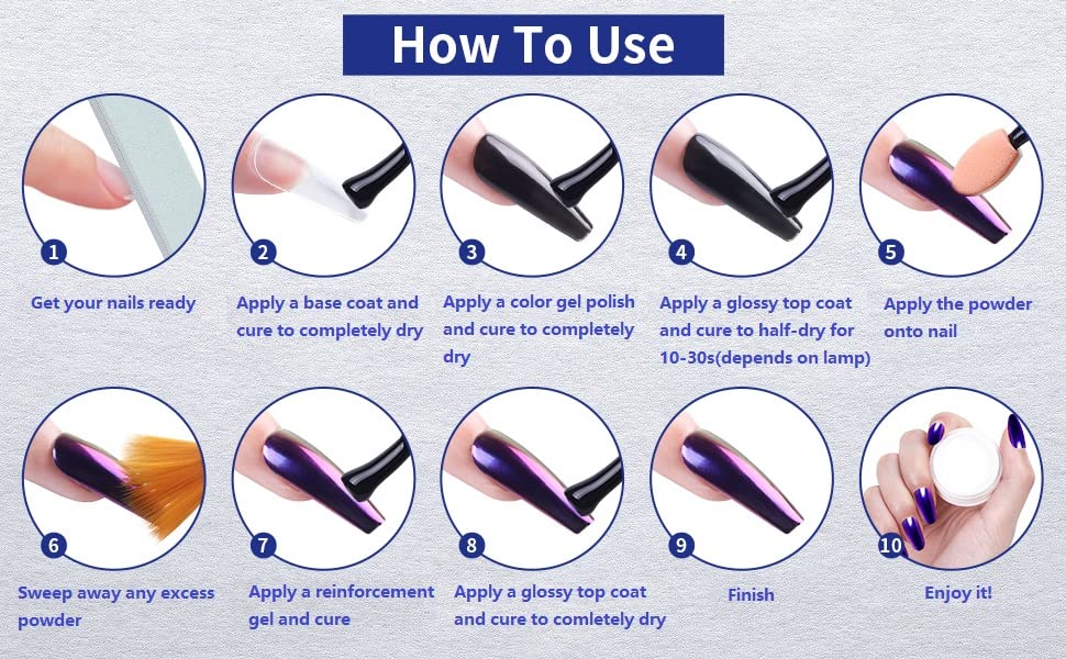 Artdone manicure lifestyle scene showing salon-quality chrome nails