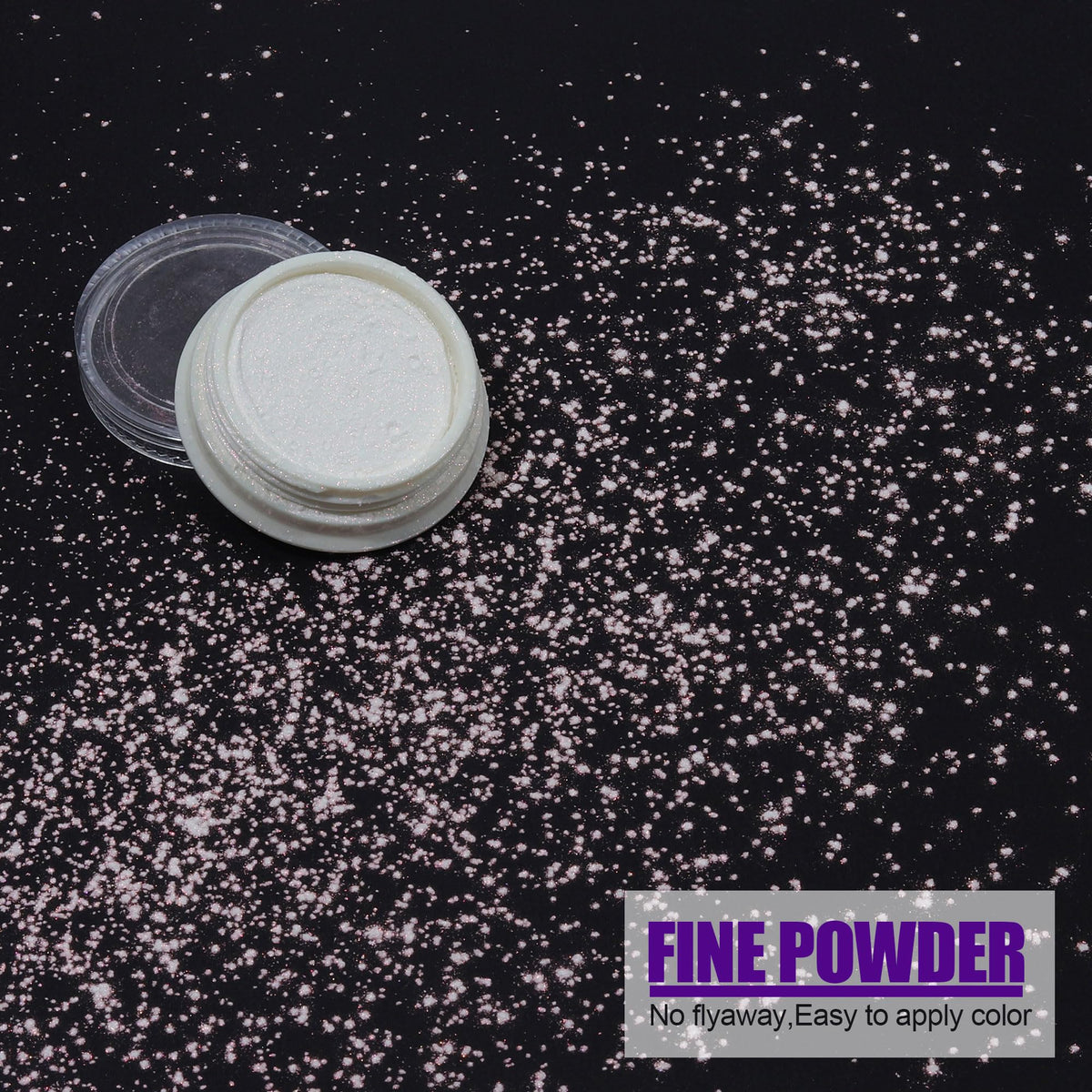 Artdone micro-fine powder texture detail for even high-shine application benefit