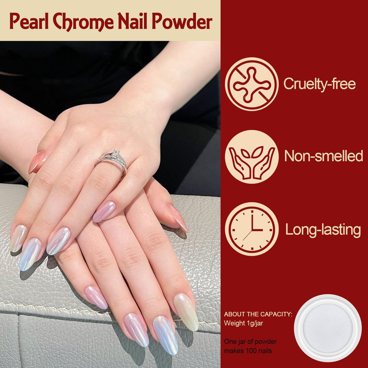 Artdone powder used in resin craft showing decorative effect and versatility