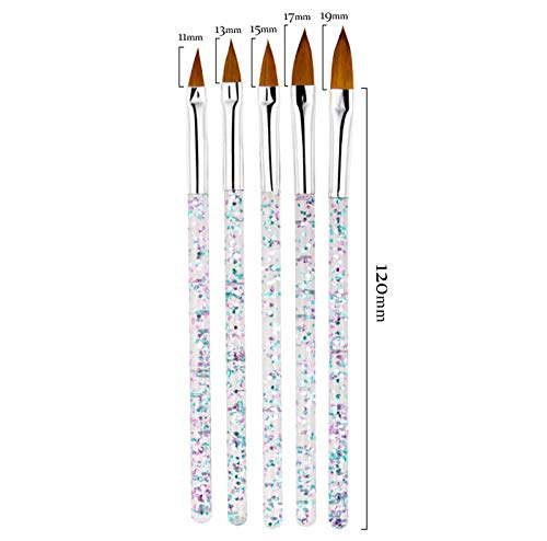 Artdone striping brush detail highlighting fine nylon bristles for long crisp lines