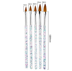 Artdone striping brush detail highlighting fine nylon bristles for long crisp lines