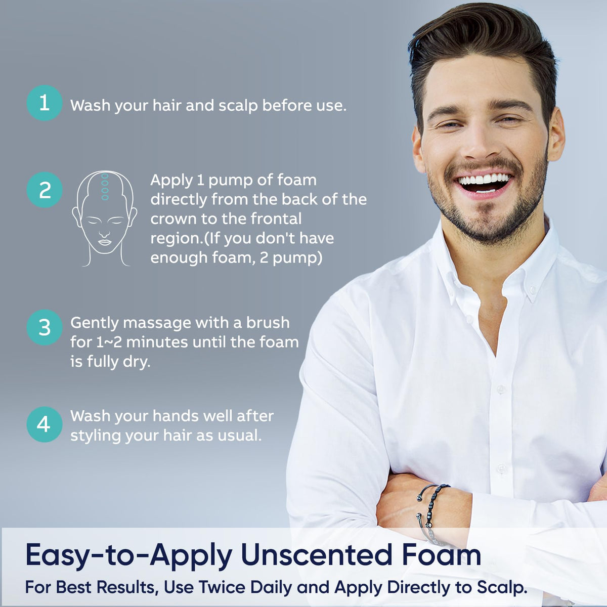 Artimore label close-up highlighting 5% minoxidil strength and product clarity