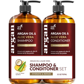 Artnaturals front packaging showing both 16 fl oz bottles for long-lasting care