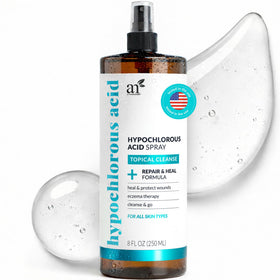 Artnaturals bottle front packaging showing gentle facial mist and brand