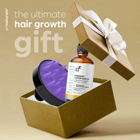 Artnaturals bottle on bathroom shelf suggesting daily styling routine upgrade