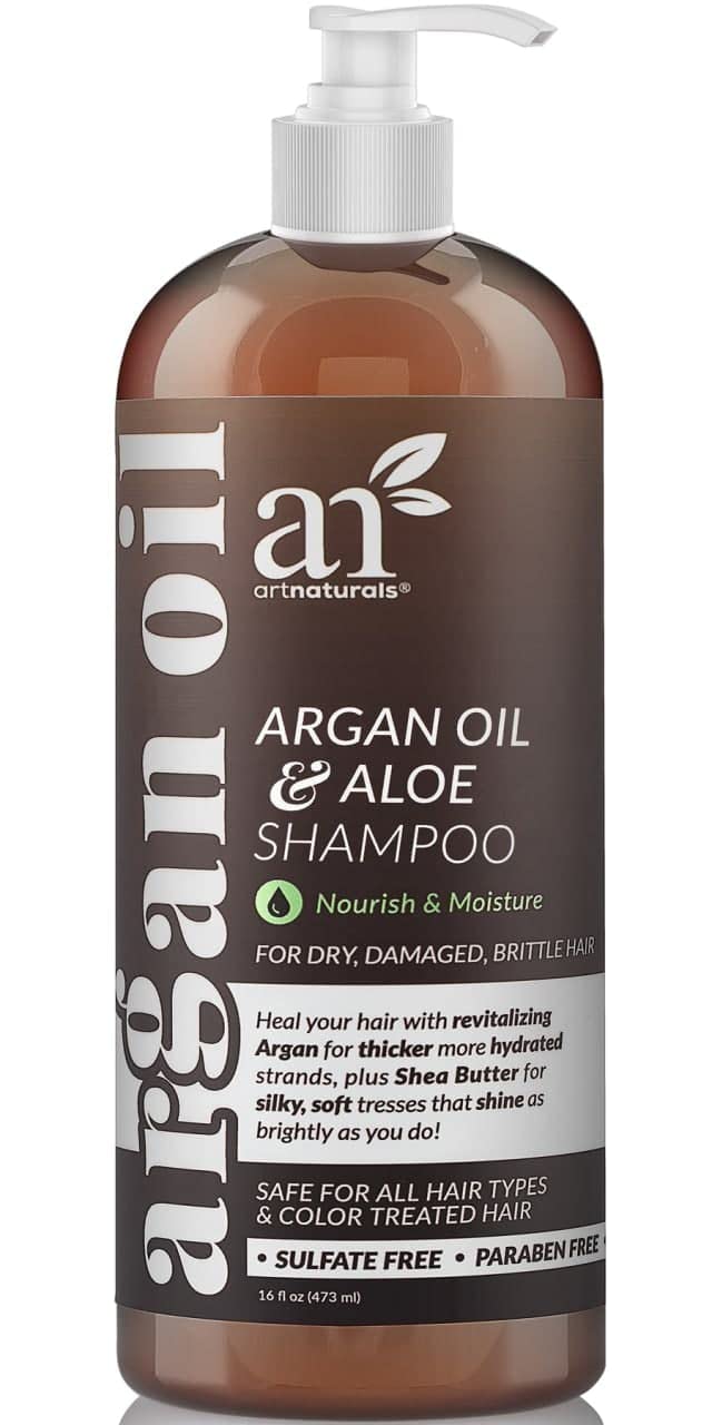 Artnaturals bottle front packaging showing product and benefit of hydration