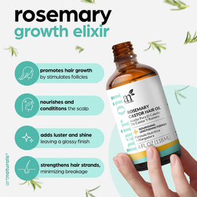 Artnaturals oil drop on hand showing smooth texture for easy absorption