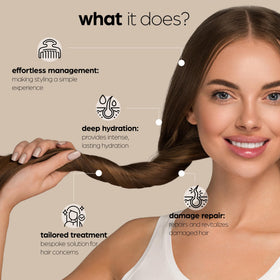 Artnaturals oil droplet on hair texture showing nourishment and shine