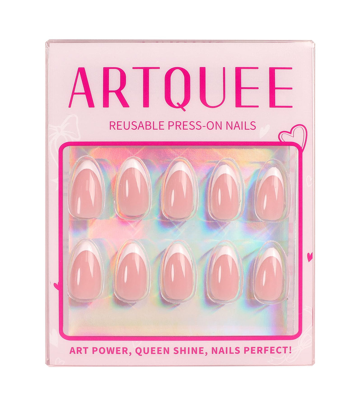 Artquee dressed-up hands with nails showcasing polished look for events