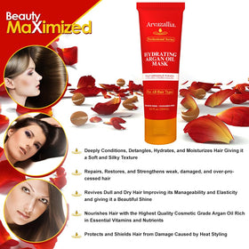 Arvazallia after treatment shiny hair, improved manageability and visible gloss