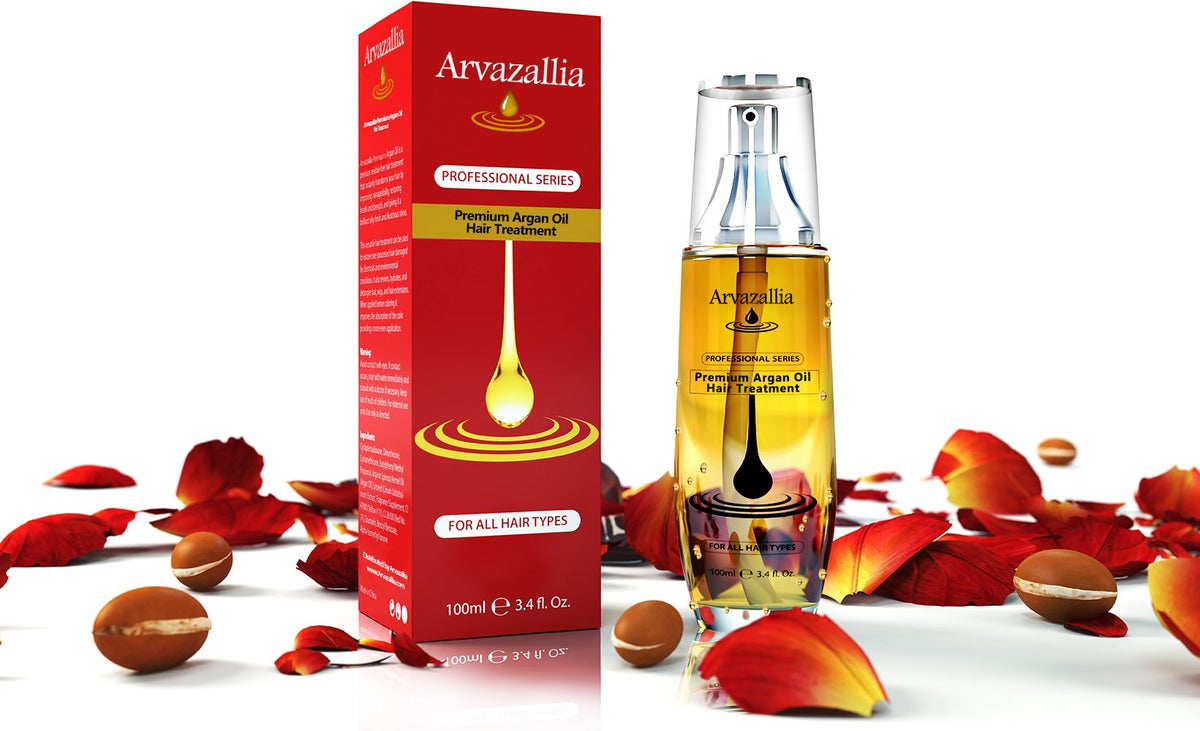 Arvazallia argan oil texture close-up highlighting nourishment