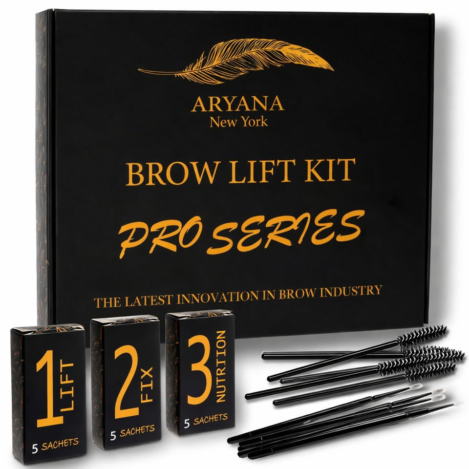 ARYANA NEW YORK front packaging showing professional kit and benefits