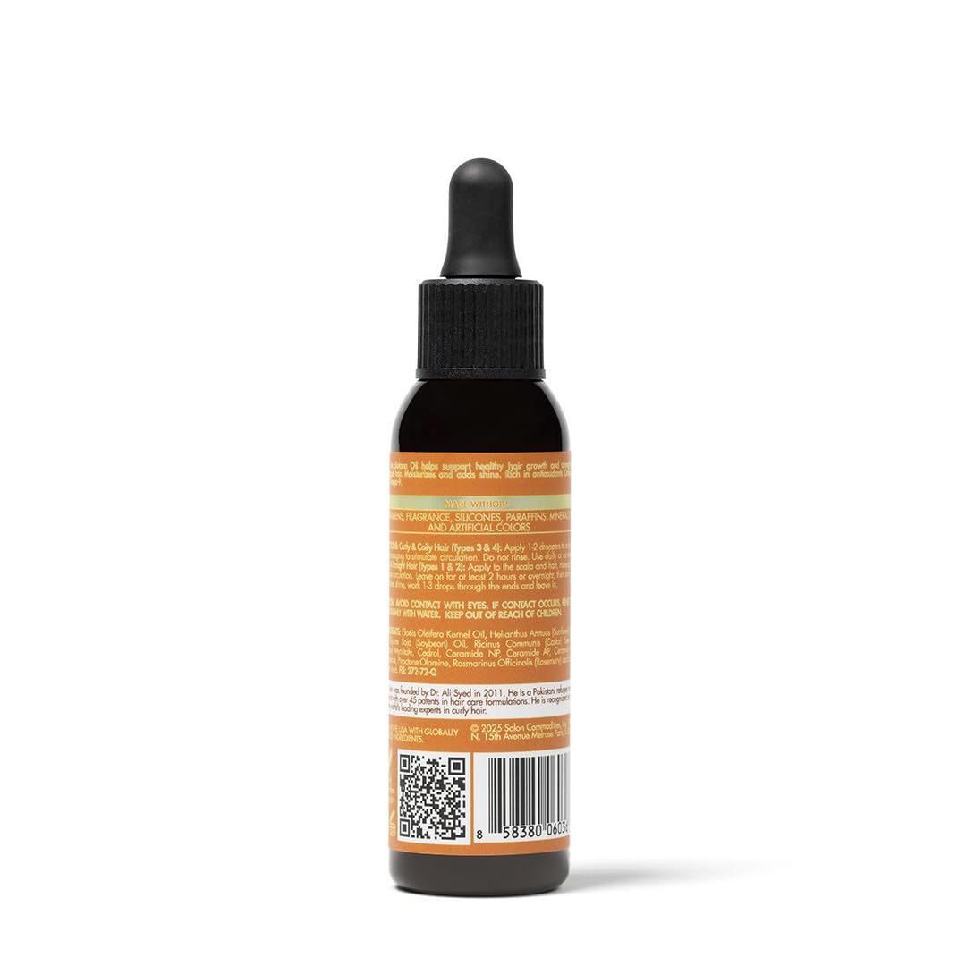 As I Am ingredient close-up highlighting ceramides and cedarwood extract for nourishment
